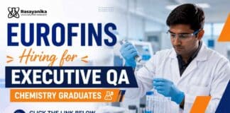 Quality Assurance Jobs at Eurofins Careers for Executive QA in Bengaluru. Apply now for Chemistry Jobs in laboratory quality and compliance.