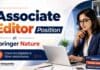 Springer Nature Hiring Associate Editor | Chemistry Graduates Apply Now PhD Chemistry Job at Springer Nature | Associate Editor Position
