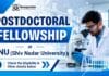 Polymer Chemistry Job at SNU | Postdoctoral Fellowship Postdoctoral Fellowship Vacancy at Shiv Nadar University
