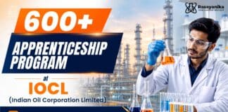 600+ Apprenticeship Vacancies at Indian Oil | Govt Chemistry Jobs Indian Oil Apprenticeship Program | Govt Chemistry Jobs