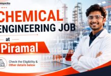 Piramal Hiring Chemical Engineering Graduates | Executive Roles Chemical Engineering Jobs at Piramal | Executive Role