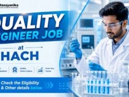 Quality Engineer Jobs at Hach | Chemical Engineering Job