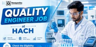 Chemical Engineering Jobs at Hach in Bangalore | Quality Engineer Role Quality Engineer Jobs at Hach | Chemical Engineering Job