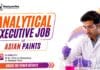 MSc Chemistry Job at Asian Paints | Production Executive Role