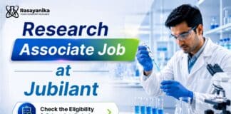 Organic Chemistry Jobs at Jubilant | Research Associate Position
