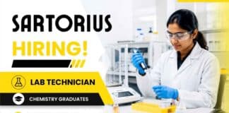 Lab Technician Jobs | Sartorius Careers hiring for Jobs in Bengaluru in the Product Development Department.