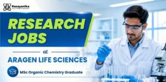 Organic Chemistry Jobs at Aragen Lifesciences | Apply Now 