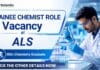 MSc Chemistry Job at  ALS | Trainee Chemist Role