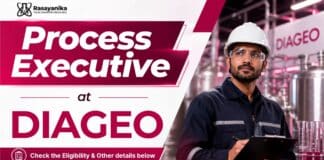 Chemical Engineering Job at Diageo | Process Executive Jobs 