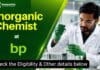 Inorganic Chemist Jobs at BP | Apply Now Inorganic Chemist Jobs at BP, Bangalore | Apply