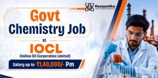 1.4 L Govt Chemistry Job at Indian Oil Corporation | Quality Control Officers Role Govt Chemistry Job at Indian Oil Corporation Limited