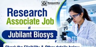 MSc Chemistry Job at Jubilant Biosys | Research Associate Jobs  