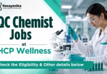 QC Chemist Jobs at HCP Wellness | Apply Now