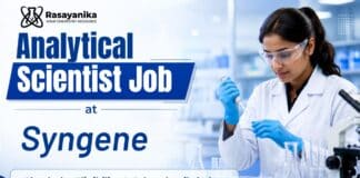 Analytical Scientist Jobs at Syngene | Chemistry Graduates Apply Now