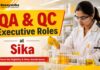 QA & QC Executive Job at Sika | Chemistry Graduates Apply Now