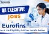 QA Executive Jobs at Eurofins | Chemistry Graduates Apply Now