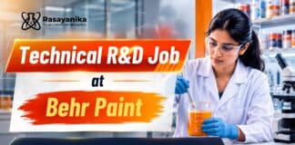 R&D Technician Jobs at Behr Paint | BSc Chemistry Jobs