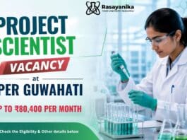 Project Scientist Jobs at NIPER Guwahati | Apply Now