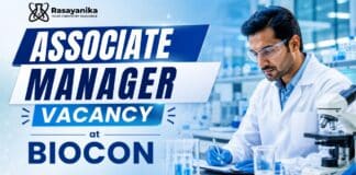  Regulatory Affairs Jobs at Biocon | Associate Manager Role