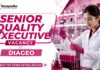 Senior Executive Quality Jobs at Diageo | Apply Now Senior Executive Quality Jobs at Diageo | Apply Now
