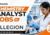 Chemistry Analyst Jobs at Allegion | Jobs in Bangalore Apply for Analyst Jobs at Allegion. Material Compliance Analyst role for professionals with Chemical Engineering Jobs experience in Bangalore.