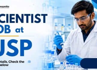 Scientist II Verification Programs at USP Hyderabad: apply for HPLC-focused role for MSc Pharmacy or Analytical Chemistry professionals.