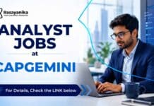 Analyst Jobs at Capgemini | Chemical Engineering jobs | Apply Now Analyst Jobs at Capgemini: explore the Performance and Analytics Engineer role in Coimbatore, Mumbai, and Hyderabad. Apply online now.
