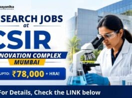 Research Jobs under CSIR Recruitment. Check vacancies, eligibility, salary details and walk-in interview information for project posts.