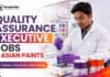 Explore Quality Assurance Jobs at Asian Paints Careers. Apply for Executive Jobs in Noida and take the next step towards a rewarding career.