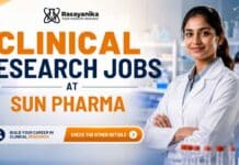 Clinical Research Jobs at Sun Pharma for Chemistry Graduates | Apply Now Explore Clinical Research Jobs at Sun Pharma for Chemistry graduates. Apply for Clinical Research Associate vacancy in Delhi through Sun Pharma Careers.