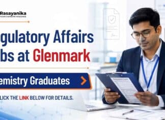 Regulatory Affairs Jobs at Glenmark for Chemistry Graduates | Apply Now Explore Regulatory Affairs Jobs at Glenmark for Chemistry graduates. Apply for Officer Plant Regulatory Affairs vacancy in Indore.