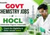 Govt Chemistry Jobs at Hindustan Organic Chemicals