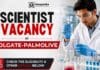 Scientist Vacancy at Colgate | Chemistry Graduates Apply Now Associate Scientist Position at Colgate-Palmolive | Apply Now