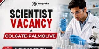 Associate Scientist Position at Colgate-Palmolive | Apply Now