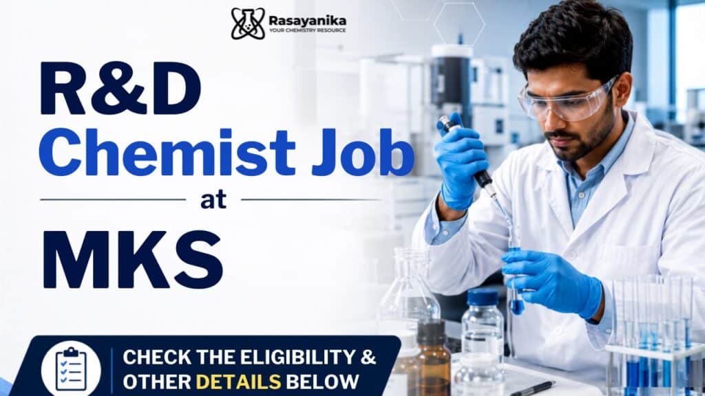 R&D Chemist Job at MKS Instruments | Apply Now