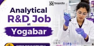 MSc Chemistry Job at Yoga Bar | R&D Analytical Job