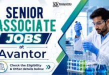 Senior Associate Jobs at Avantor | MSc Chemistry Graduates Apply Now