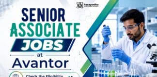 Senior Associate Jobs at Avantor | MSc Chemistry Graduates Apply Now