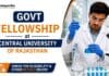 Govt Research Fellowship at Central University of Rajasthan | Apply Now Central University JRF Recruitment | Apply Now