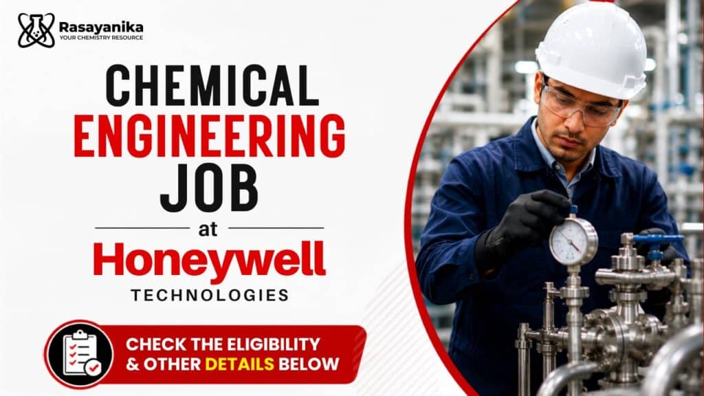 Honeywell Hiring Chemical Engineering Graduates | Apply Now