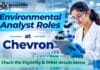 BSc Chemistry Job at Chevron | Environmental Analyst Roles