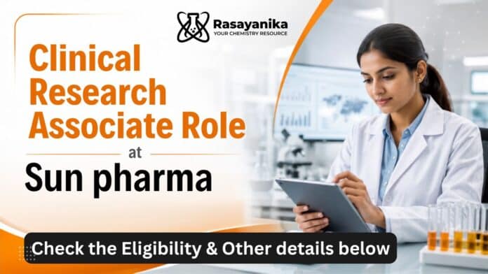Clinical Research Associate Jobs at Sun Pharma | Apply Now Clinical Research Associate Jobs at Sun Pharma | Apply Now