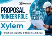 Chemical Engineering Job at Xylem | Proposal Engineer Role