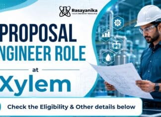 Chemical Engineering Jobs at Xylem | Apply For Proposal Engineer Role Chemical Engineering Job at Xylem | Proposal Engineer Role