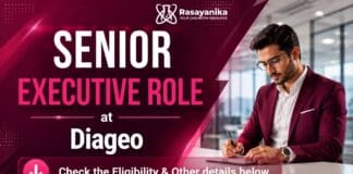 Diageo hiring Senior Executive Jobs | Chemistry Graduates Apply Now MSc Chemistry Jobs at Diageo | Senior Executive Jobs