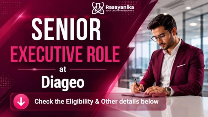 MSc Chemistry Jobs at Diageo | Senior Executive Jobs MSc Chemistry Jobs at Diageo | Senior Executive Jobs