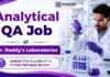 Analytical QA Job at Dr. Reddy’s Lab | Chemistry Graduates Apply Now Analytical QA at Dr Reddy's Laboratories | Apply Now