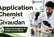 Application Chemist at Givaudan Mumbai | Fragrance & Beauty Application Lab Application Chemist at Givaudan Mumbai | Apply Now