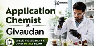 Application Chemist at Givaudan Mumbai | Apply Now