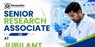Chemical Research Job at Jubilant | Senior Research Associate Opening Chemical Research Job at Jubilant Ingrevia in Bharuch – Jubilant Careers for Organic Chemistry postgraduates
